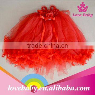 Fashion baby 1 year old party dress LBS4102501