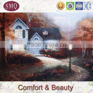 chinese custom made sofa tapestry fabric for home decorative