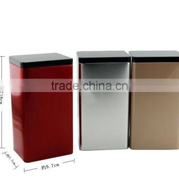 The Fine Blank Caddy Hand Cream Cosmetics Packaging Tin Box Square Tin Case Customize Metal Cans photo-2