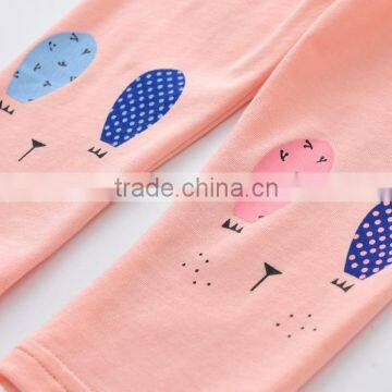 Wholesale Autumn Children Girl Custom Printed Leggings photo-2