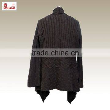 Cable Sweater 100%Acrylic New Fashion Lady Top Dress Sweater photo-2