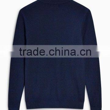 New Design Men's Knit Cardigan With Zipper Sweater photo-3