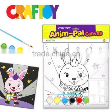 OEM Craft Toy Kit Canvas Board Animal Pal Rockey Bunny photo-3