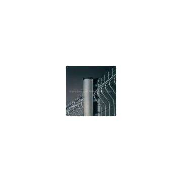 Welded wire fence