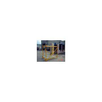 Yellow Outdoor Kwikstage System Scaffolding Board Bracket Q235 Q345