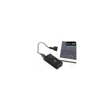 Black 5200mAh Mobile Phone Power Bank With LED Torch For SONY PSP / iPod / iPad