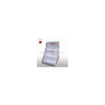 Full Color Printed Table Cardboard Display Stands For Advertising