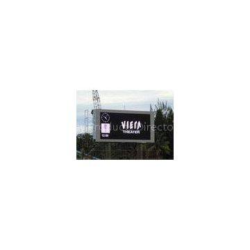 Theater Outdoor Full Color LED Display P6 , IP 65 Waterproof LED Sign Board