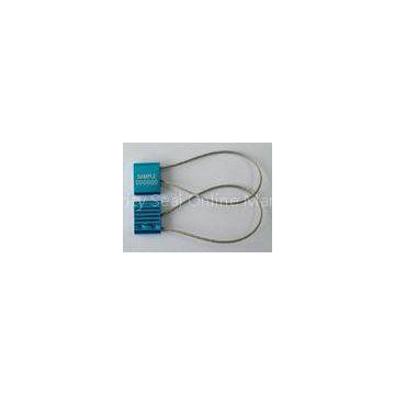 Adjustable Pull Tight Wire Cable Security Seals For Meter / Bag / Door