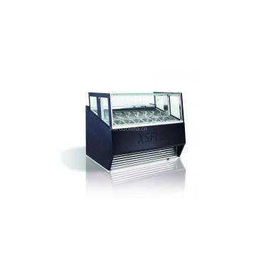 gelato ice cream show case / ice cream display freezers(CE)