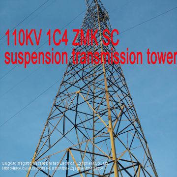 MEGATRO 110KV 1C4 ZMK SC suspension transmission tower