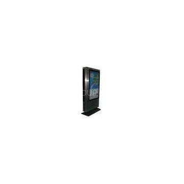 Double-sided touch screen big Digital Signage Kiosk for internet / information access