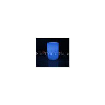 Valentine\'s day flameless Blue body LED Candles With Timer 3inch 6inch