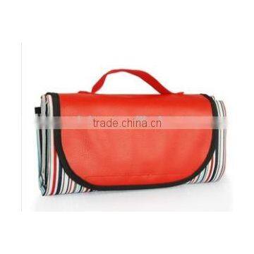 2014 Xinbo Strip Pattern Picnic Blanket