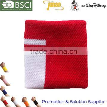 Custom Factory Wholesale Jacquard Sweatband Cotton Wristband Sports Wristband