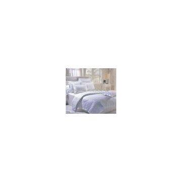 100% cotton 3 cm stripes new bed sheet bedding sets