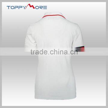 T056-3541W OEM Short Sleeve Cotton Polo Shirt Wholesale China photo-3