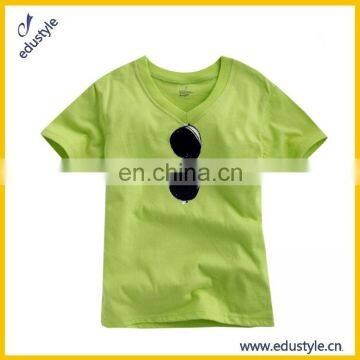 Top Quality Custom 100% Cotton Green Baby Boy Shirt