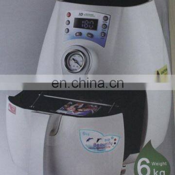 mini 3d sublimation vacuum machine/ heat press machine