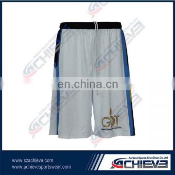 100% polyester microfiber wholesale basketball shorts