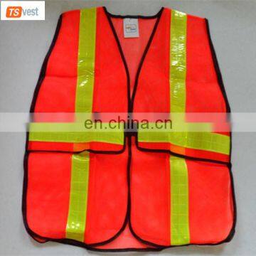 100%Polyester Apparel Cheap Safety Reflective Vest