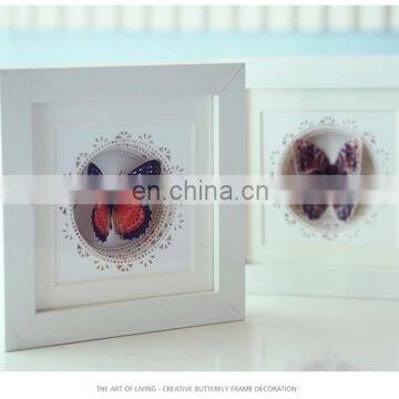 The Art Of Living Home Decoration Unique Party Gifts 3D Butterfly Wooden Photo Frame