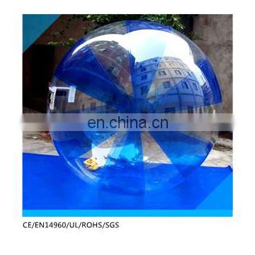 Adult water walking ball play on water, walk on water plastic ball for rental