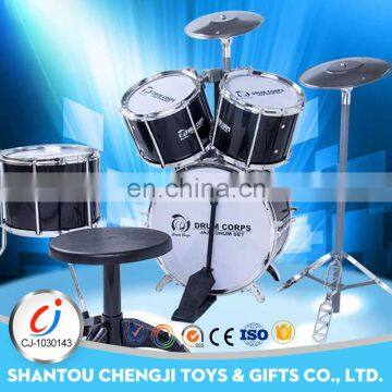 Battery operated musical instrument plastic kids jazz drum set professional