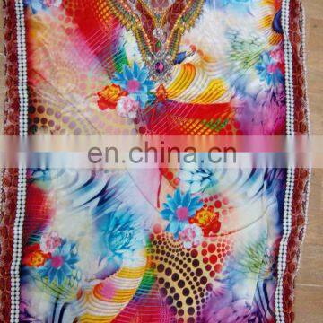 POLY GEORGETTE BEACH KAFTAN