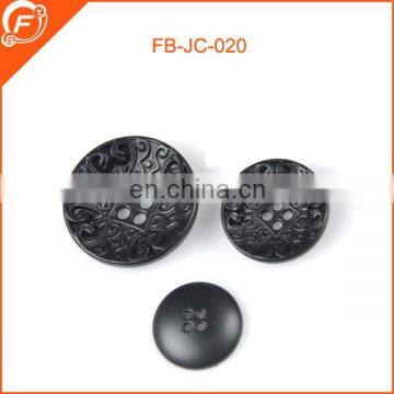 chinese wholesale classical 4 hole abs concave button for garments