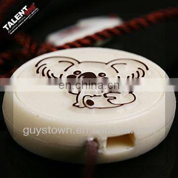 Custom Emboss Brand Name Logo Seal Lock Tag String for Hang Tag photo-3