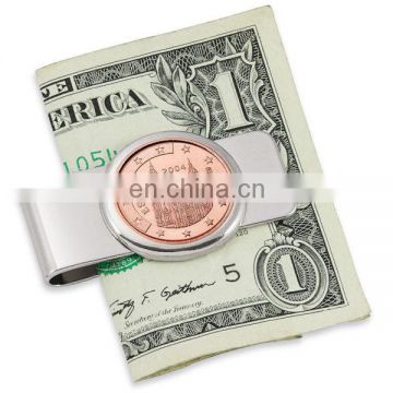 Good Price Silver gold Plated Metal Money Clip