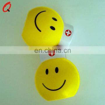 customized PU stress ball toy of promotion gift smiling doctor