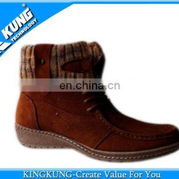 men fashion suede shoes suede boots for man