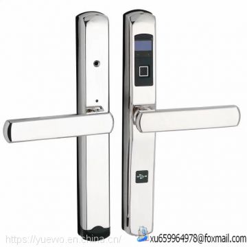 Aluminum fingerprint lock aluminum door wooden door iron door stainless steel door aluminum door special fingerprint lock code lock digital lock