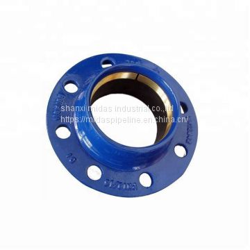 ISO2531 ductile cast iron di superange quick adaptor for PE pipes