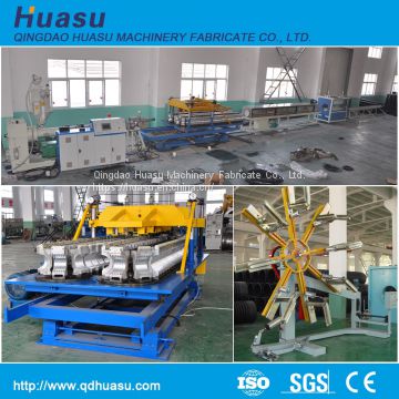 Made In China Plastic Single Wall Corrugated Pipe Production Line