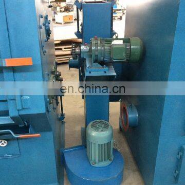 Brass Parts Tumble Belt Sand Peening Equipment Plumbing Fittings Crawler Shot Blasting Machine photo-6