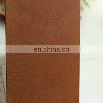 high quality s355 a588 corten steel plate for building cladding panel