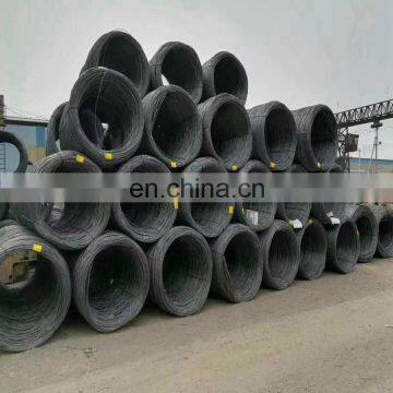 High quality carbon mild black steel ms wire rod prices