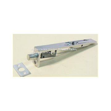 Different Color Brass Flush Door Latch Lock Bolt With Bolt Base photo-3