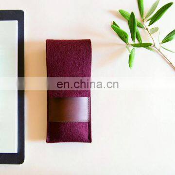 Cheap Creative Simple Pure Color Felt Pen Bag photo-6