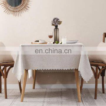 Wholesale Kitchen Decor Pure Color Tablecloth Table Cover photo-5