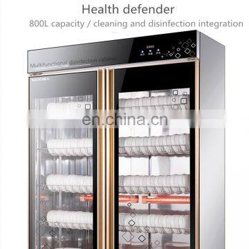 Stainless Steel Sideboard Disinfection Cabinet Commercial Double Door Large Capacity Disinfection Cupboard photo-6
