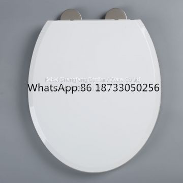 slowing close o shape toilet seat manufacturer,white