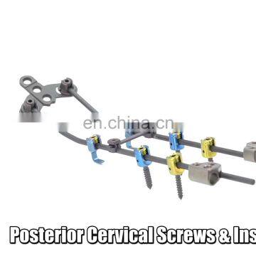 Chinese Manufacture Spinal Posterior Cervical Fixation System Instrument Set