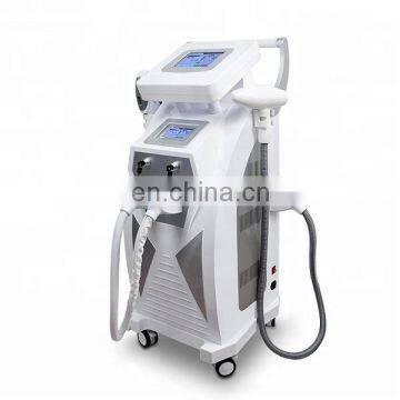 4 in 1 IPL+ SHR laser hair removal rf skin rejuvenation e light ipl rf system