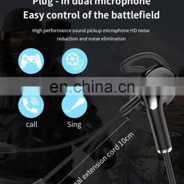 New Gaming Headset Suitable for PUBG Competition Dual Microphone Pluggable AKP9