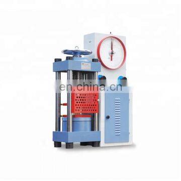 TBTCTM-1000D analog dial gauge Concrete Compression Tension Machine