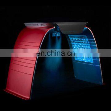 Wholesale 7 Color PDT LED Skin Care Facial Acne Removal Led Light Therapy Beauty Machine With Hot and Cold Stream Spray photo-3
